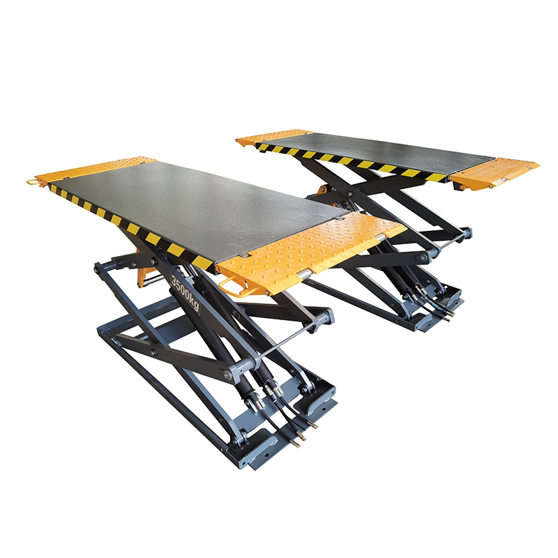 Ultra Thin Small Scissor Car Lift 2